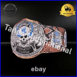 Stne Cld Limited 30 Years Signature Championship Belt Wrestling Title 2mm Brass