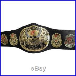 Stone Cold Smoking Skull Championship Belt Adult Title Belts Brass Plated New