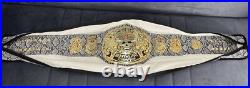 Stone Cold Smoking Skull Championship Belt HD 4mm with Faux Snake Skin Cover