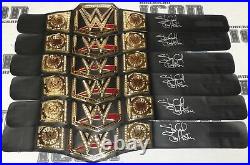 Stone Cold Steve Austin Signed WWE Championship Toy Title Belt BAS COA Autograph 