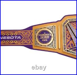 SummerSlam 2026 Minneapolis Championship Replica Title Belt With Free Shipping