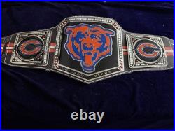 Superbowl CHICAGO BEARS Championship Title Belt Zinc Adult Size 2mm ZINC