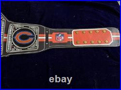Superbowl CHICAGO BEARS Championship Title Belt Zinc Adult Size 2mm ZINC