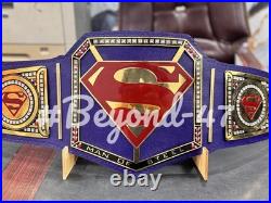 Superman Wrestling championship Belt Adult size Replica 2MM/4MM