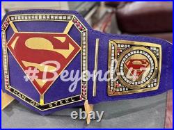 Superman Wrestling championship Belt Adult size Replica 2MM/4MM