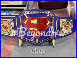 Superman Wrestling championship Belt Adult size Replica 2MM/4MM