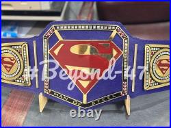Superman Wrestling championship Belt Adult size Replica 2MM/4MM