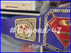 Superman Wrestling championship Belt Adult size Replica 2MM/4MM