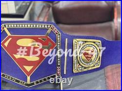 Superman Wrestling championship Belt Adult size Replica 2MM/4MM
