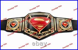 Superman Wrestling championship Belt Adult size Replica 2mm brass