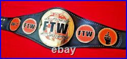 TAZ FTW Heavyweight Championship Belt adult size genuine leather replica 2mm