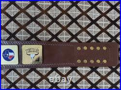 TEXAS Champion HeayWeight Wrestling Title Belt Replica For Aults 2MM on Leather