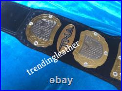 TNA Heavyweight Wrestling Championship Replica Belt Adult Size Belt Dual Plated