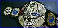 TNA IMPACT WORLD CHAMPIONSHIP CHROME LEATHER Replica BELT