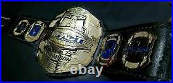TNA IMPACT WORLD CHAMPIONSHIP CHROME LEATHER Replica BELT