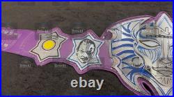 TNA JEFF HARDY Inmortal Wrestling Championship Title Stacked Plated Adult Size