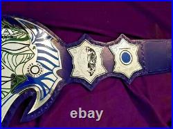 TNA Jeff Hardy Wrestling Championship Belt Adult Size Replica 2mm Brass Plates