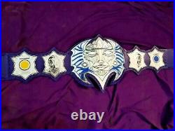 TNA Jeff Hardy Wrestling Championship Belt Adult Size Replica 2mm Brass Plates