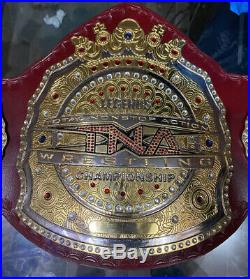 TNA LEGENDS WRESTLING HEAVYWEIGHT CHAMPIONSHIP BELT DOUBLE LAYER (2mm Brass)
