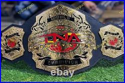TNA NEW World Heavyweight Wrestling Championship Replica Belt 2mm Brass TNA NEW World Heavyweight Wrestling Championship Replica Belt 2mm Brass