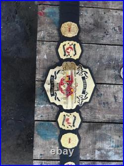 TNA NEW World Heavyweight Wrestling Championship Replica Belt 2mm Brass TNA NEW World Heavyweight Wrestling Championship Replica Belt 2mm Brass