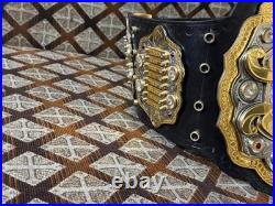 TNA WORLD Heavyweight Wrestling Champion 2MM On Leather Replica Title Belt