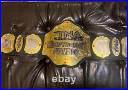 TNA World Heavyweight Wrestling Championship Belt Adult Size Replica 2mm Brass