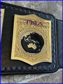 TNA World Tag Team Championship Belt On American leather WWE ECW WCW