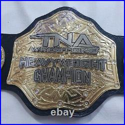 TNA heavyweight Wrestling championship belt Double Layer. Adult size(4mm Zinc)