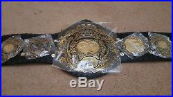 TRIPLE CROWN Heavyweight championship belt. Adult size belt 4MM THICK PLATES