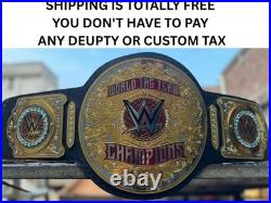 Tag Team Championship Belt Wrestling Title Adult Size 2mm Brass Replica