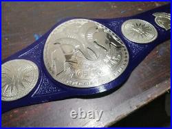 Tag Team World Heavyweight Championship Wrestling Replica Belt Brass Adult Size