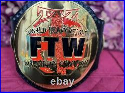 Taz Ftw Heavyweight Championship Replica Belt Adult Size Gift For Him / Her