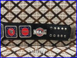 Television HeavyWeight Wrestling Championship Belt Replica Black Leather