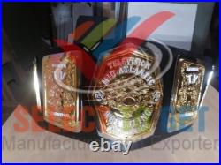 Television MID Atlantic Championship Wrestling Dual Plated Belt Television MID Atlantic Championship Wrestling Dual Plated Belt