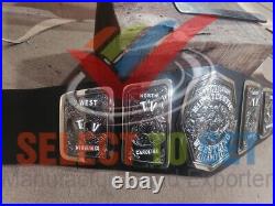 Television MID Atlantic Championship Wrestling Dual Plated Belt Television MID Atlantic Championship Wrestling Dual Plated Belt