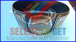 Television MID Atlantic Championship Wrestling Dual Plated Belt Television MID Atlantic Championship Wrestling Dual Plated Belt