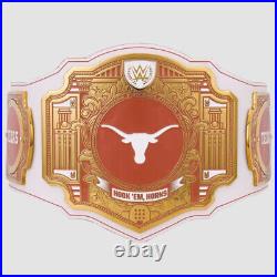 Texas Longhorns Championship Legacy Title Adult Size 2mm Brass