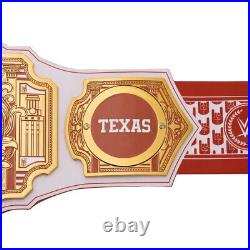 Texas Longhorns Championship Legacy Title Adult Size 2mm Brass