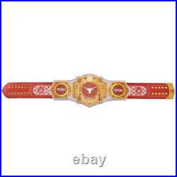 Texas Longhorns Championship Legacy Title Adult Size 2mm Brass