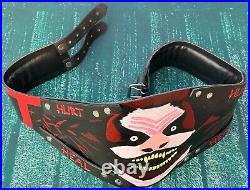 The Fiend Universal World Championship Replica Tittle Belt Authentic Leather