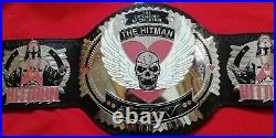 The Hitman Bret Hart Wrestling Championship Belt Replica 2mm Adult Size