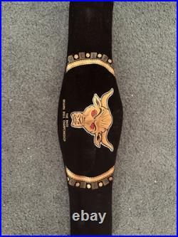 The Rock Brahma Bull Championship Title Belt Replica Mini The Rock Brahma Bull Championship Title Belt Replica Mini