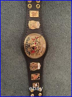 The Rock Brahma Bull Championship Title Belt Replica Mini The Rock Brahma Bull Championship Title Belt Replica Mini