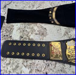 The Rock Brahma Bull Wrestling Championship Replica Title Belt 4mm Brass Adult