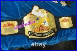 The Ultimate Ultimate Fighting Championship Leather Belt Old UFC Title