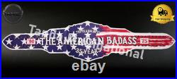 The Under, taker 35 Years American Badass Championship Belt Wrestling 2mm Brass