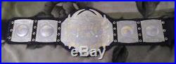 Tna World Champion Heavyweight Championship Leather Replica Belt Thick Plates