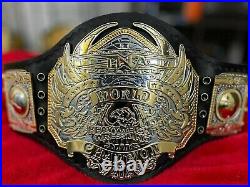 Tna World Heavyweight Wrestling Championship Belt Tna Zinc Plates 4mm Adult Size