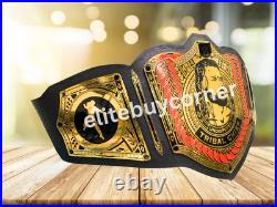 Tribal Chief Style Championship Belt 2mm Brass Plates Adult Size Replica Title